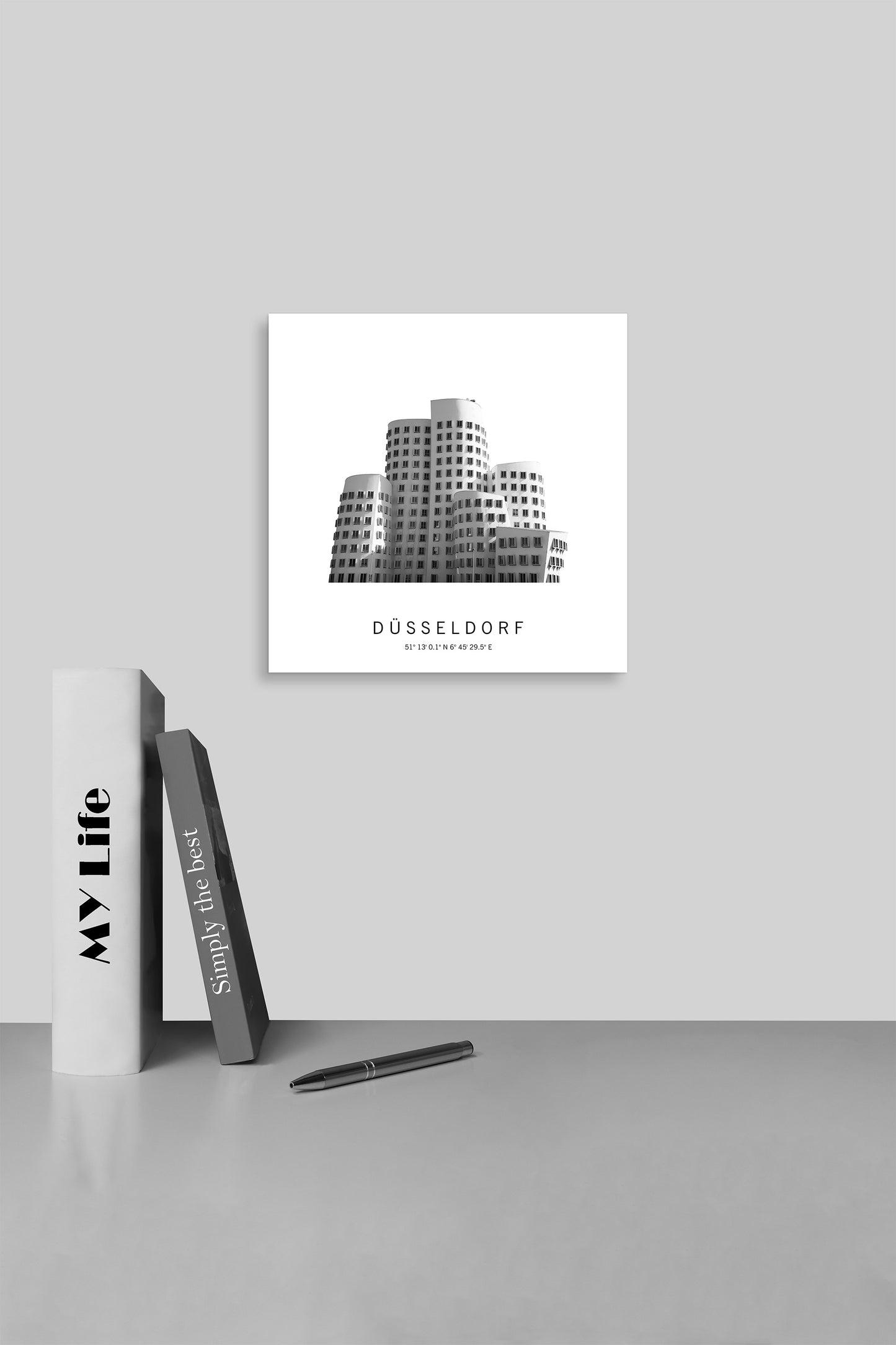 Art Edition Wandbild "Düsseldorf"