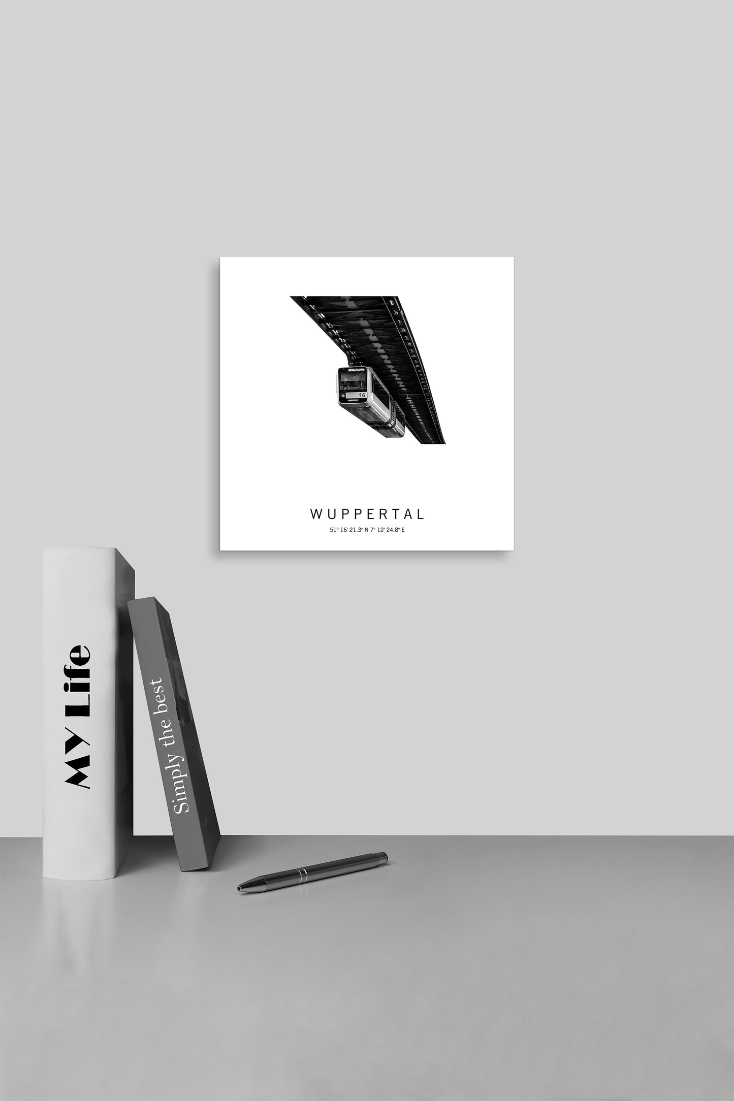 Art Edition Wandbild "Wuppertal"