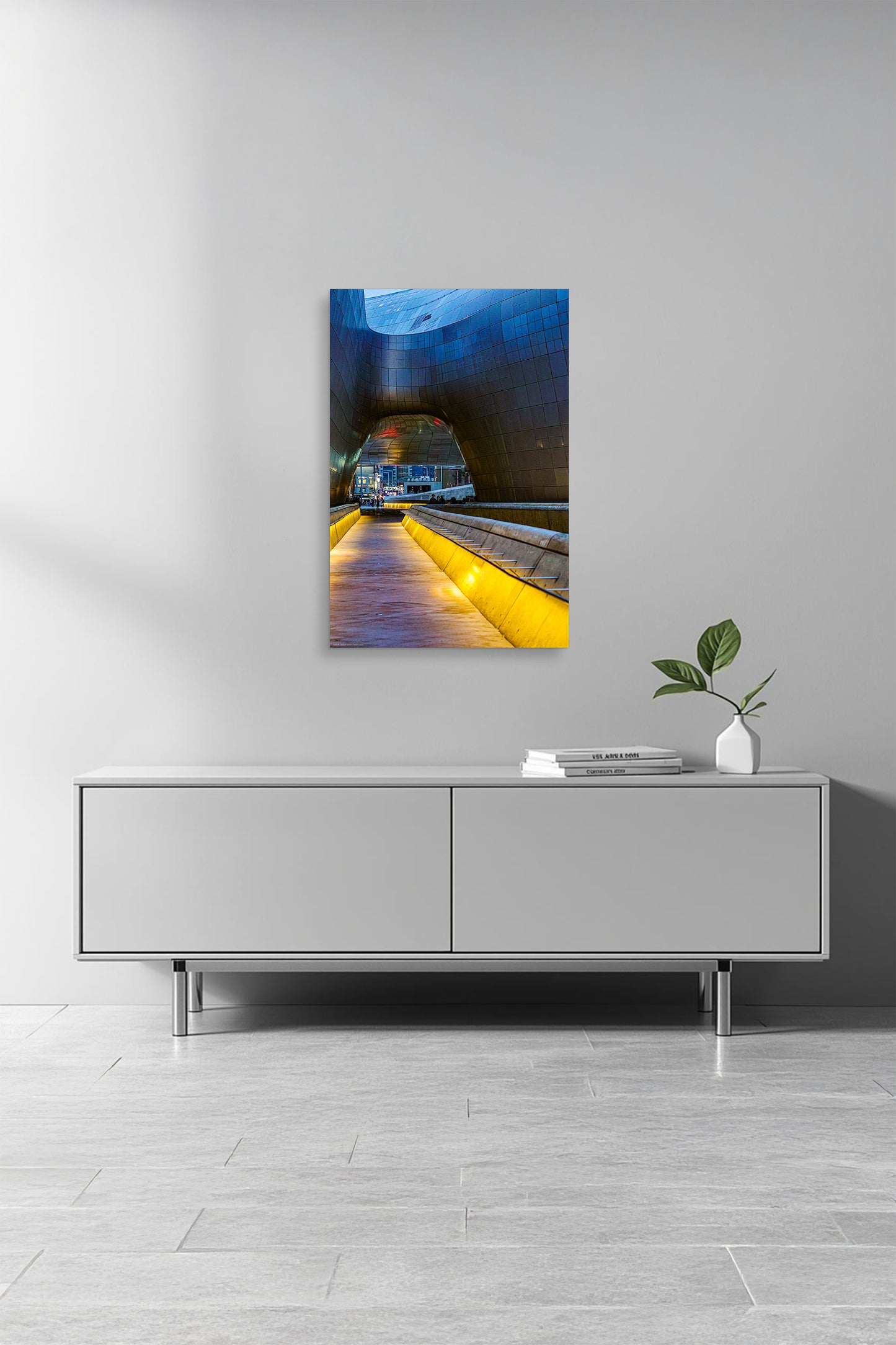 Wandbild "hadid's curves"