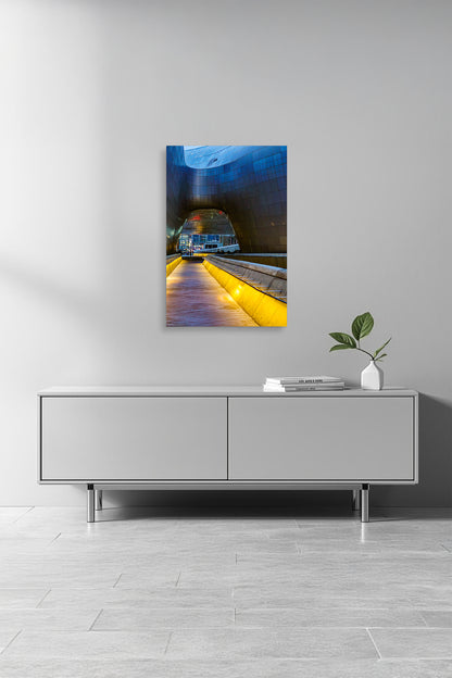 Wandbild "hadid's curves"