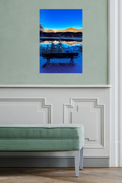 Wandbild "frozen in time"