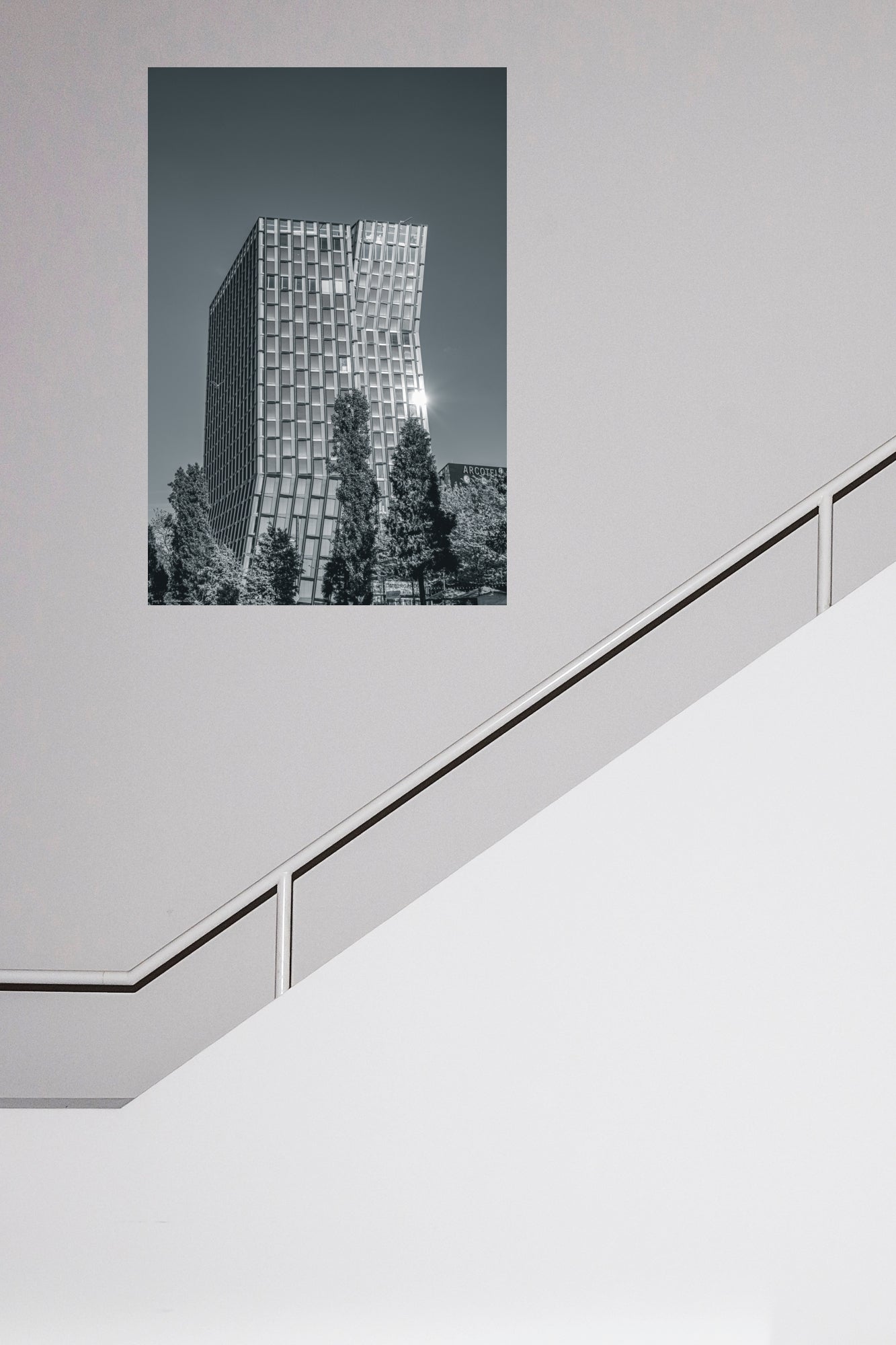 Wandbild "dancing towers"