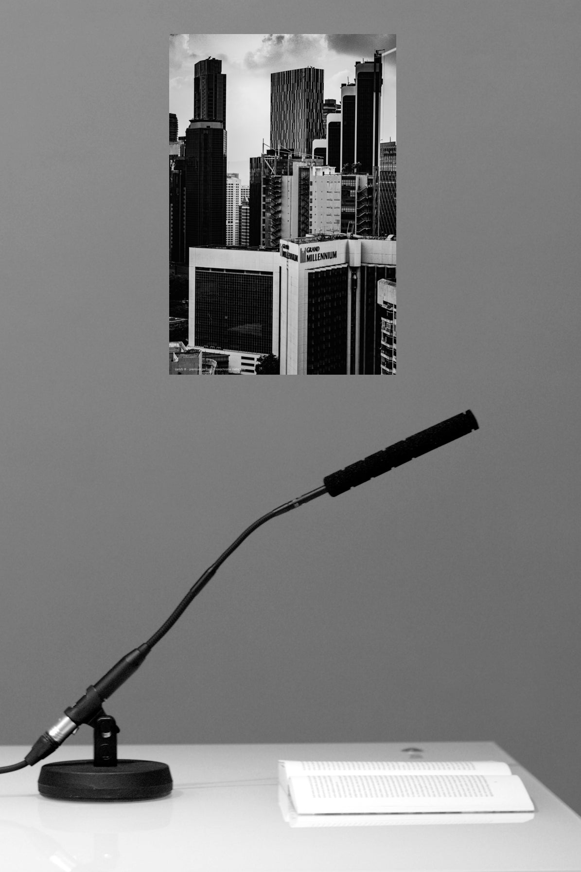 Wandbild "monochrome metropolis"