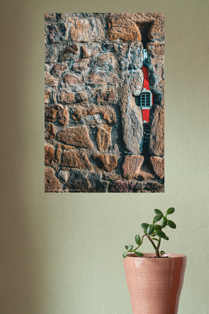 Wandbild "bricks in the wall"