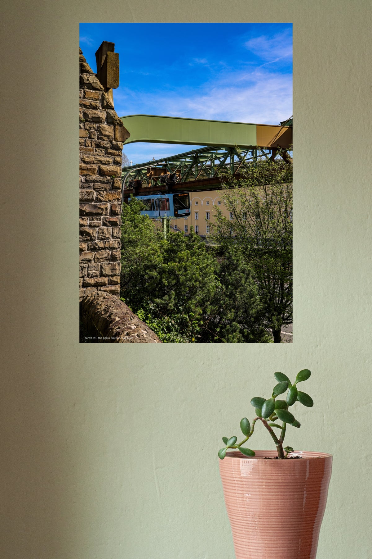 Wall Art "sky blue"