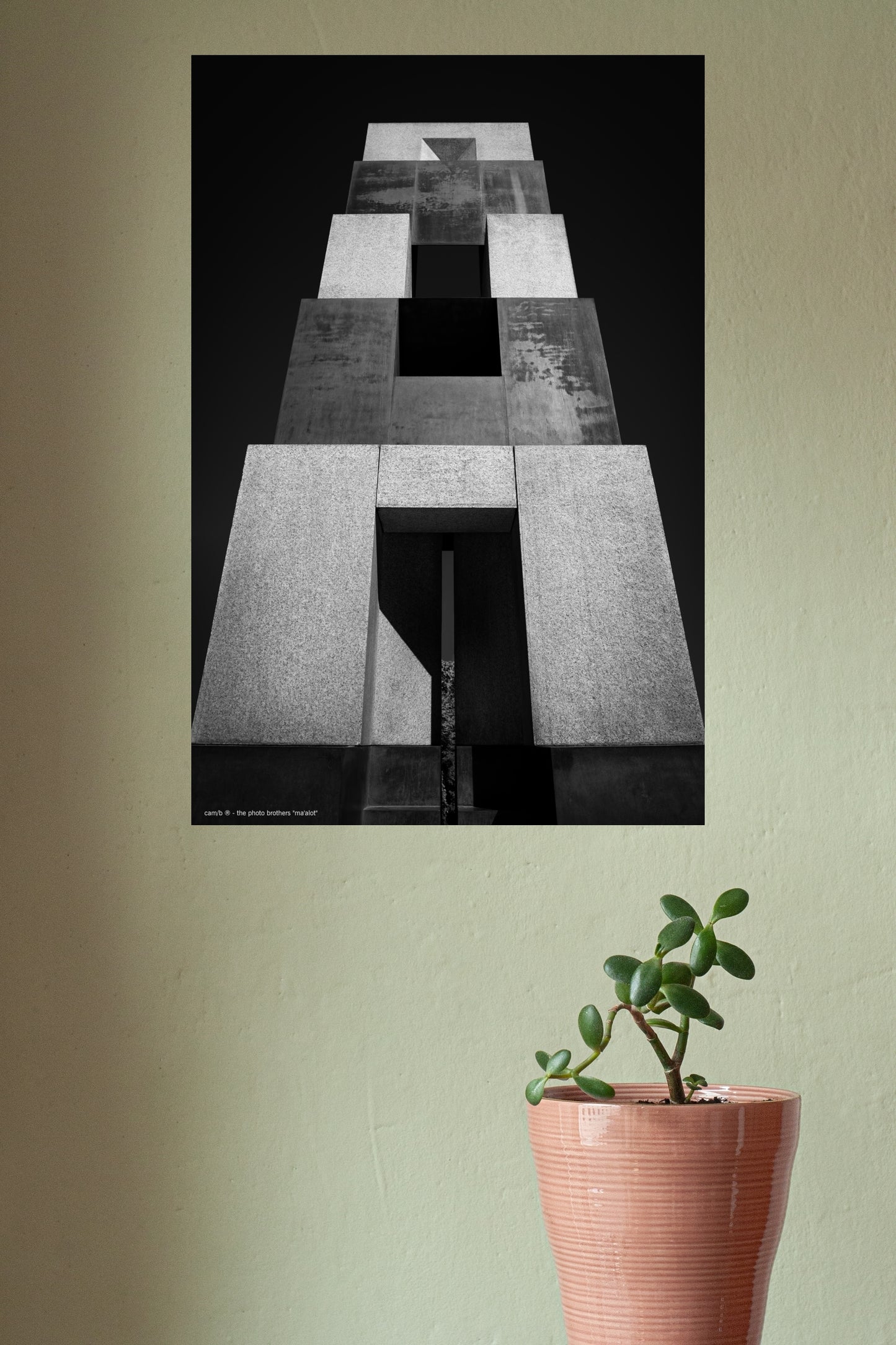 Wandbild "ma'alot"