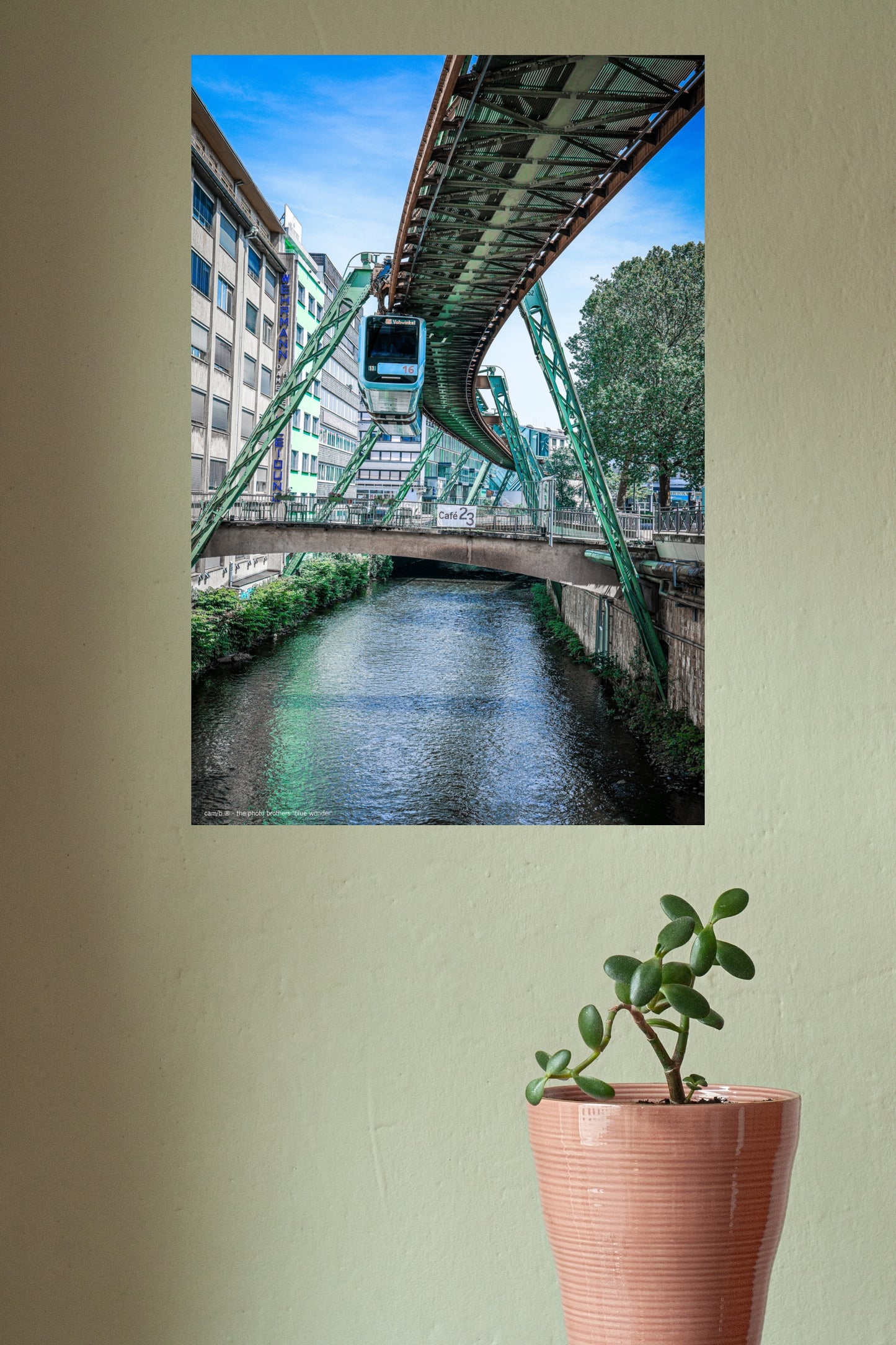 Wall Art "blue wonder"