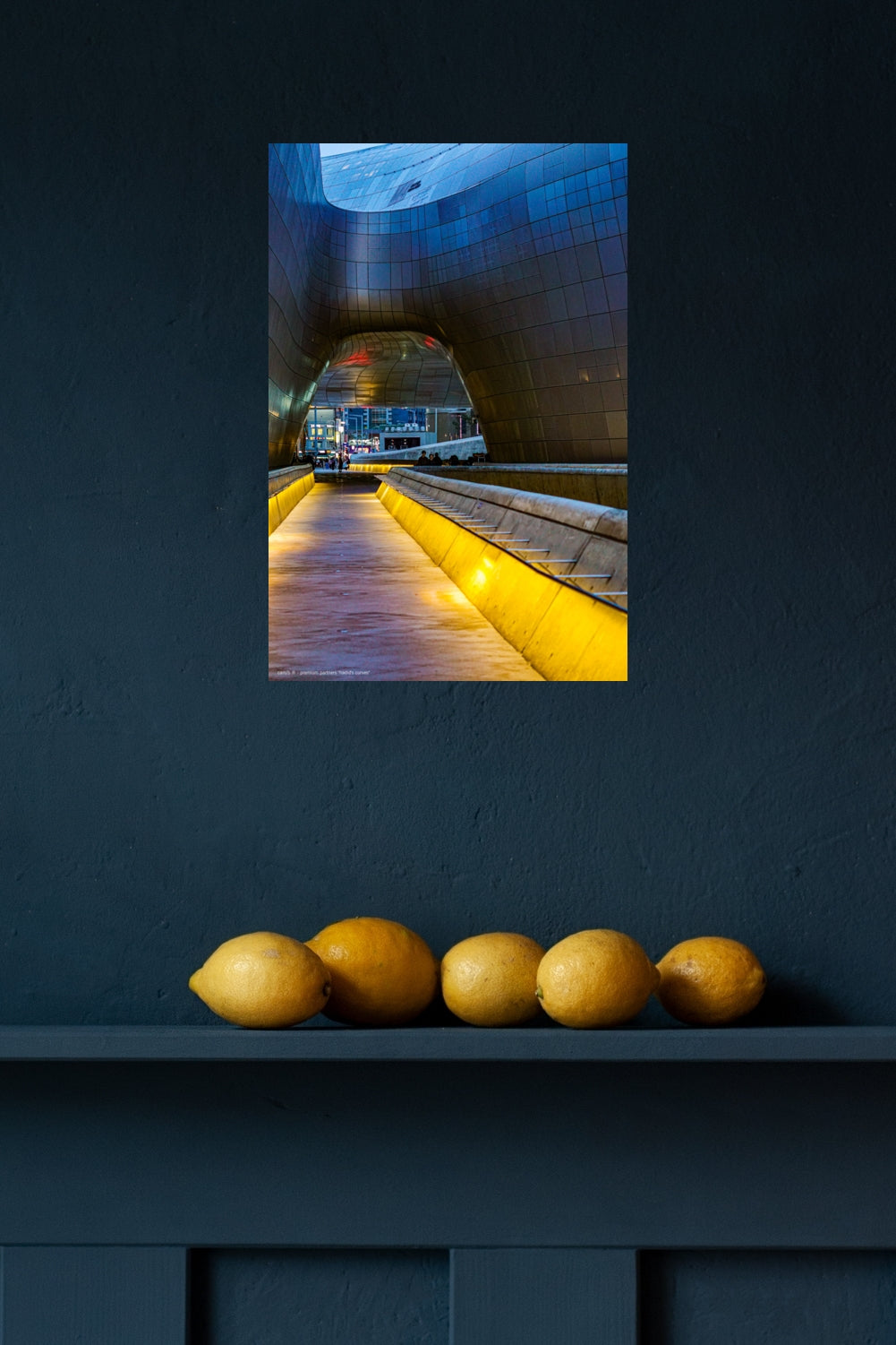 Wandbild "hadid's curves"