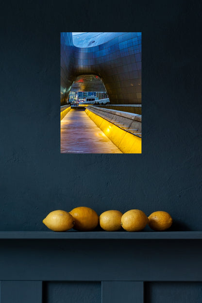 Wandbild "hadid's curves"