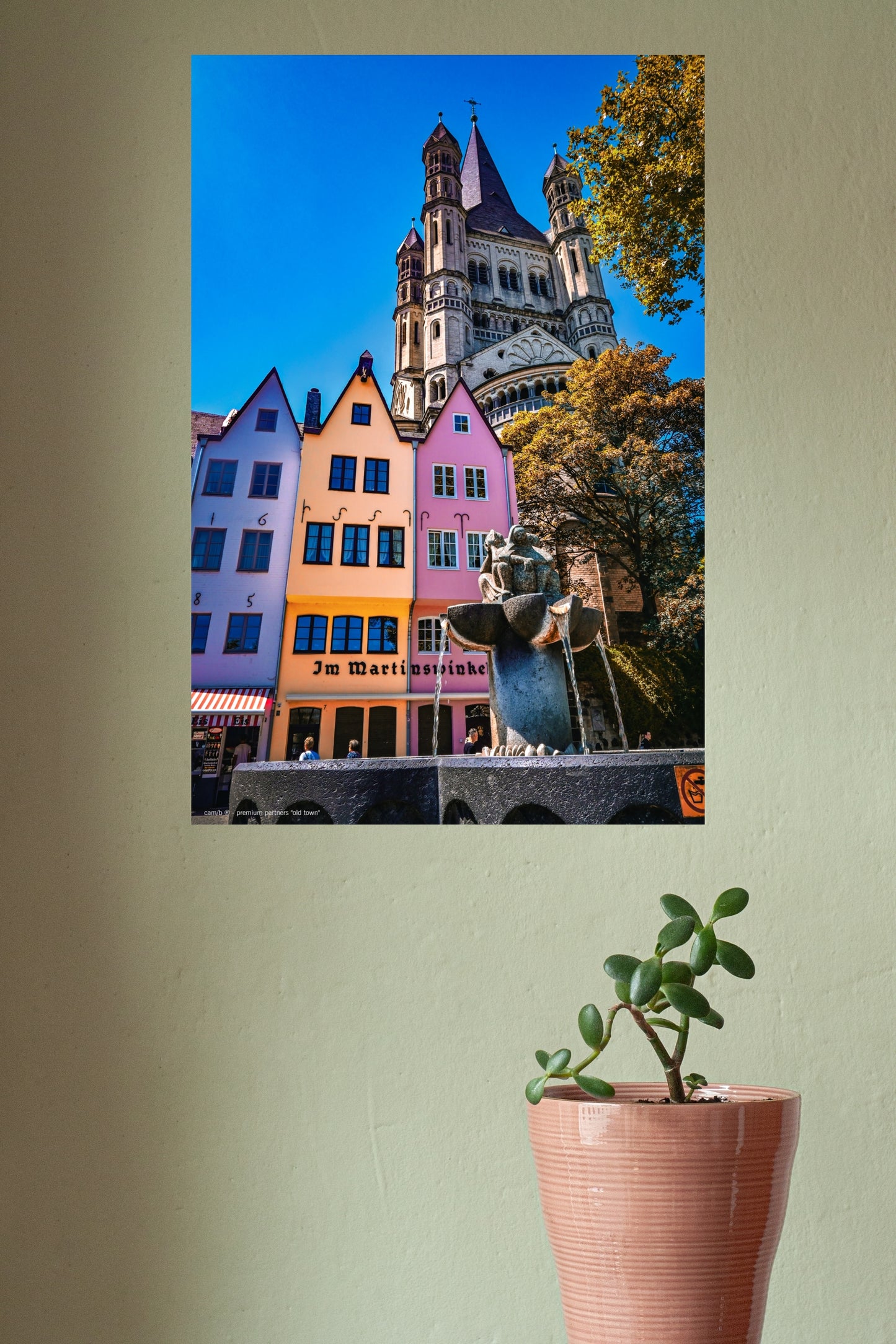 Wandbild "old town"