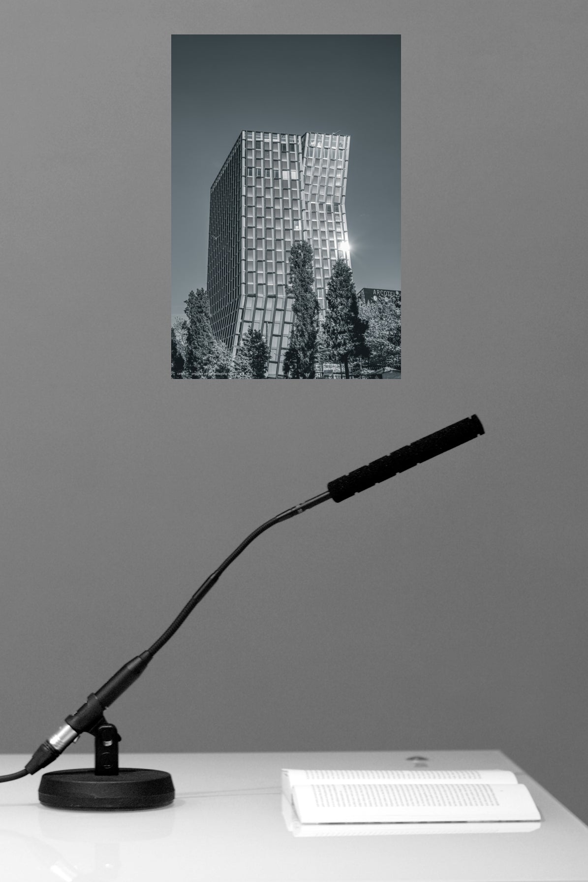 Wandbild "dancing towers"