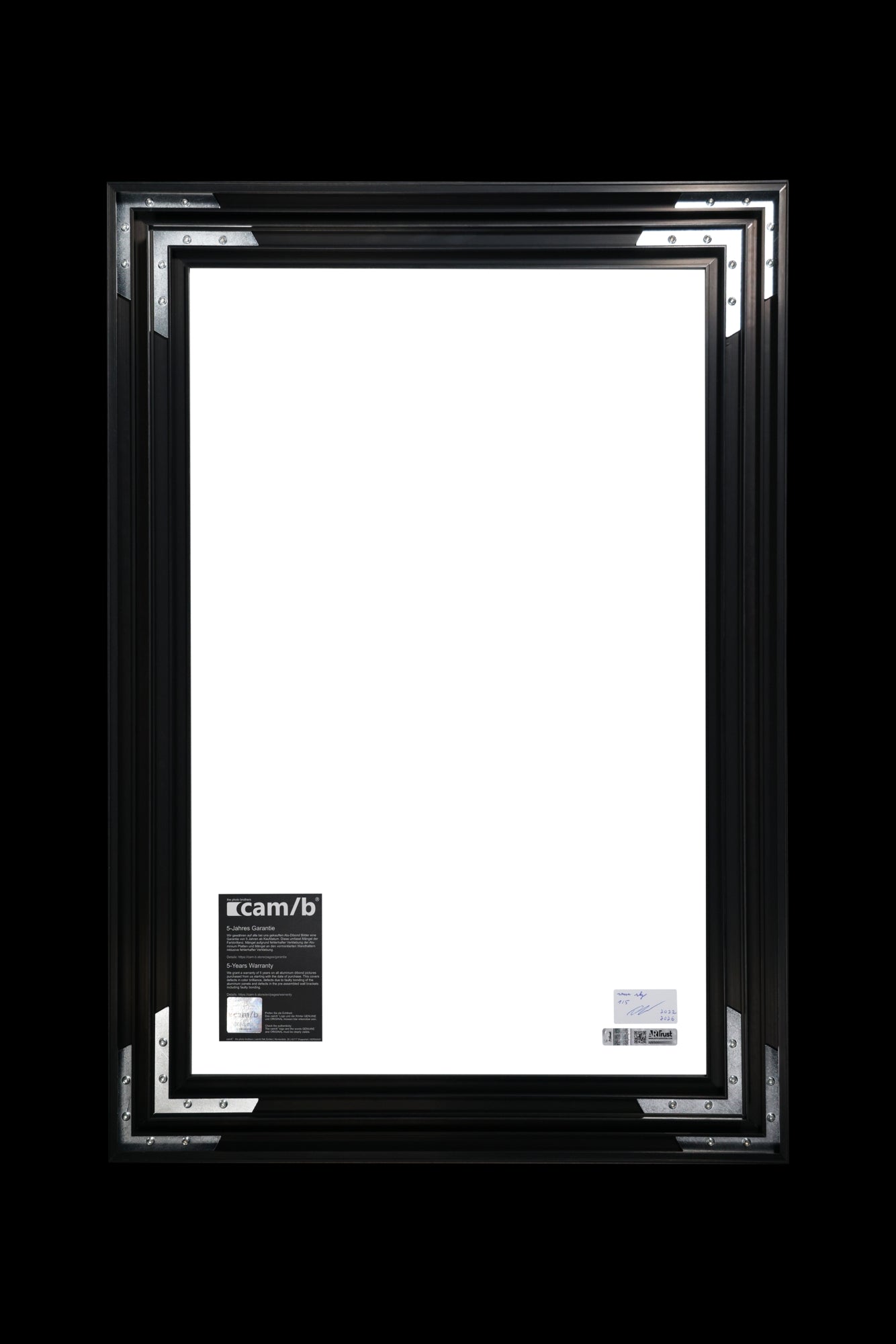 Rückseite Wandbild 60 x 40 cm Ultimate Edition Rahmen 30 mm