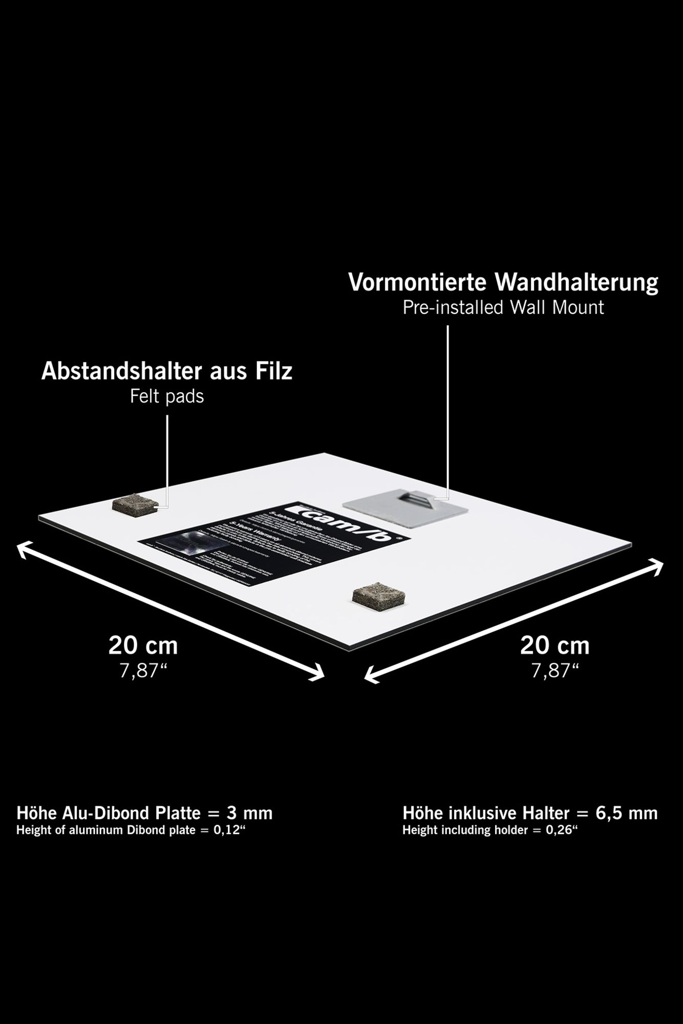 ART EDITION Abmessungen