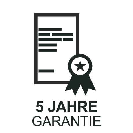 Logo: 5 Jahre Garantie
