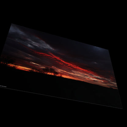 Wall Art "black sundown"