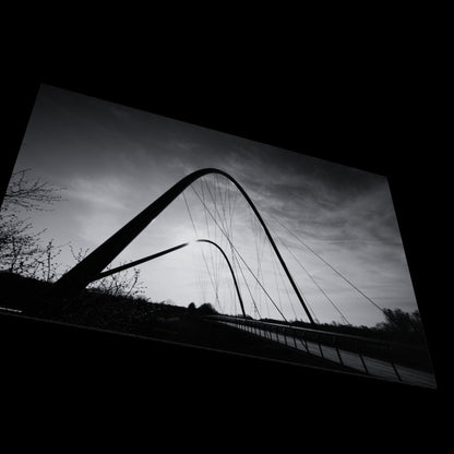 Wandbild "steel and sky"