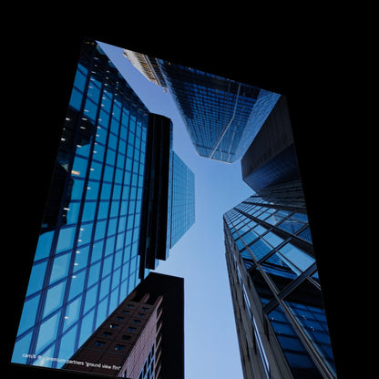 Wandbild "ground view ffm"