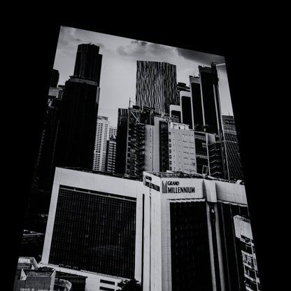 Wall Art "monochrome metropolis"