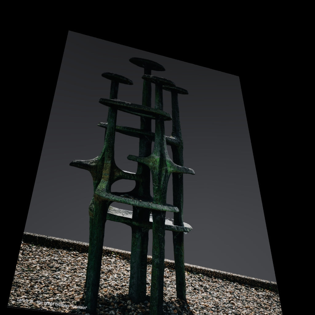 Wandbild Alu-Dibond 3D View