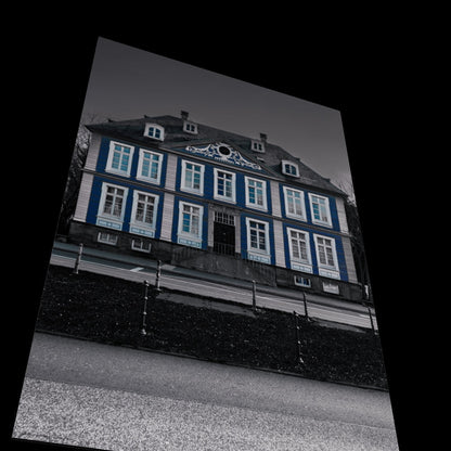 Wall Art "blue villa"