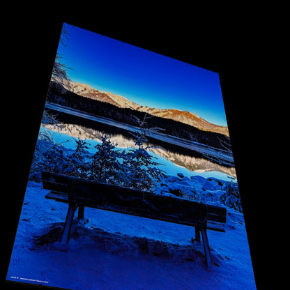 Wandbild "frozen in time"