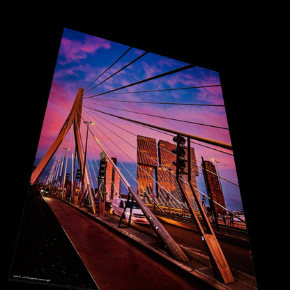 Wandbild "erasmus night"