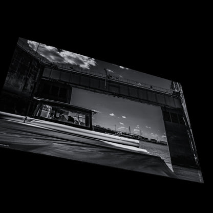 Wandbild "ship's lock"