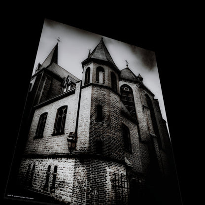 Wandbild "bates church"