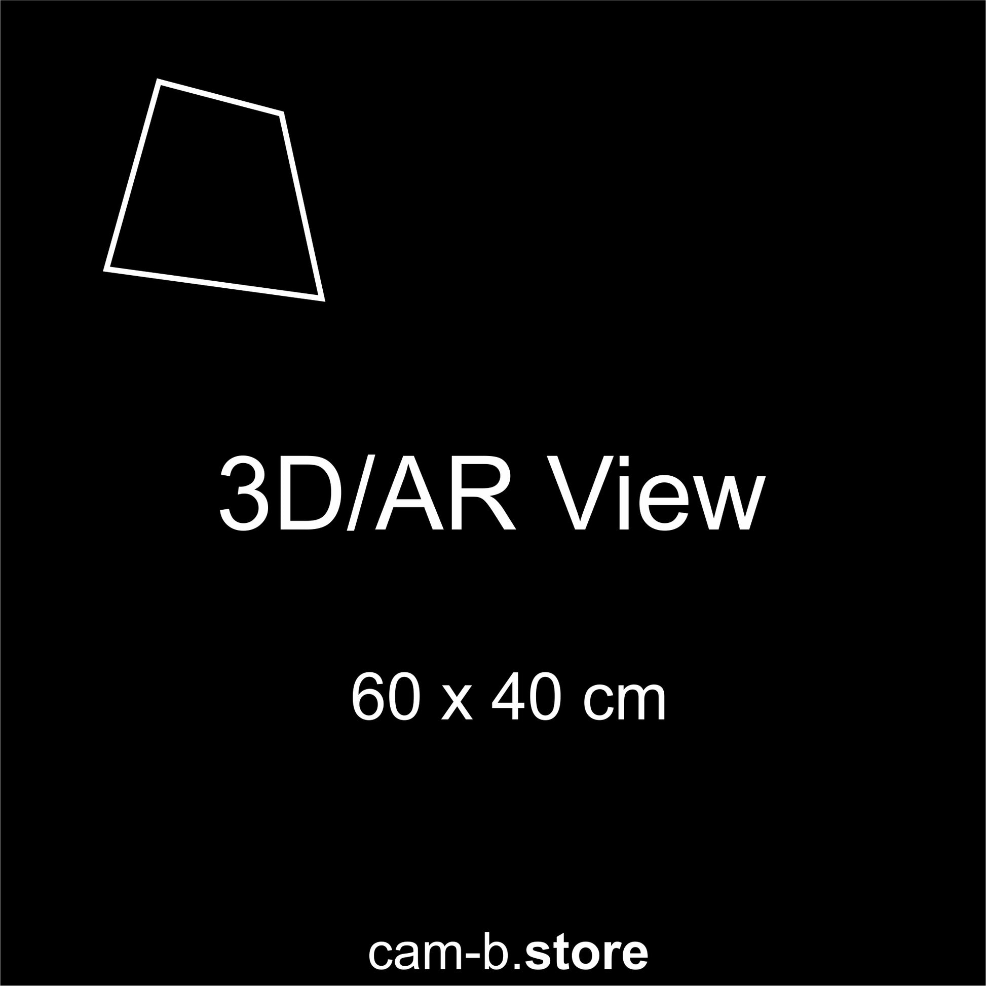 Wandbild Alu-Dibond 3D View