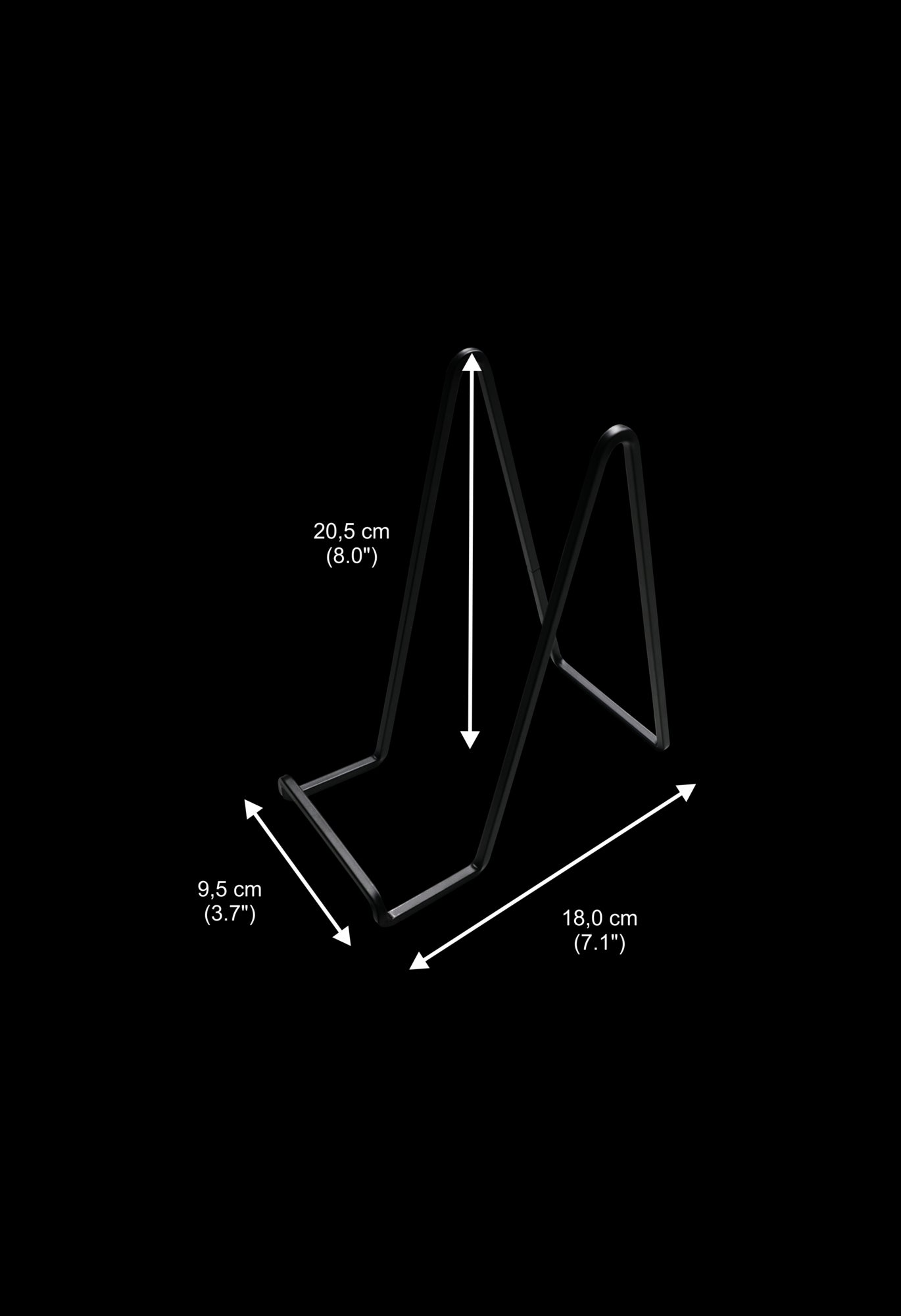 Staffelei No. 2 Abmessungen