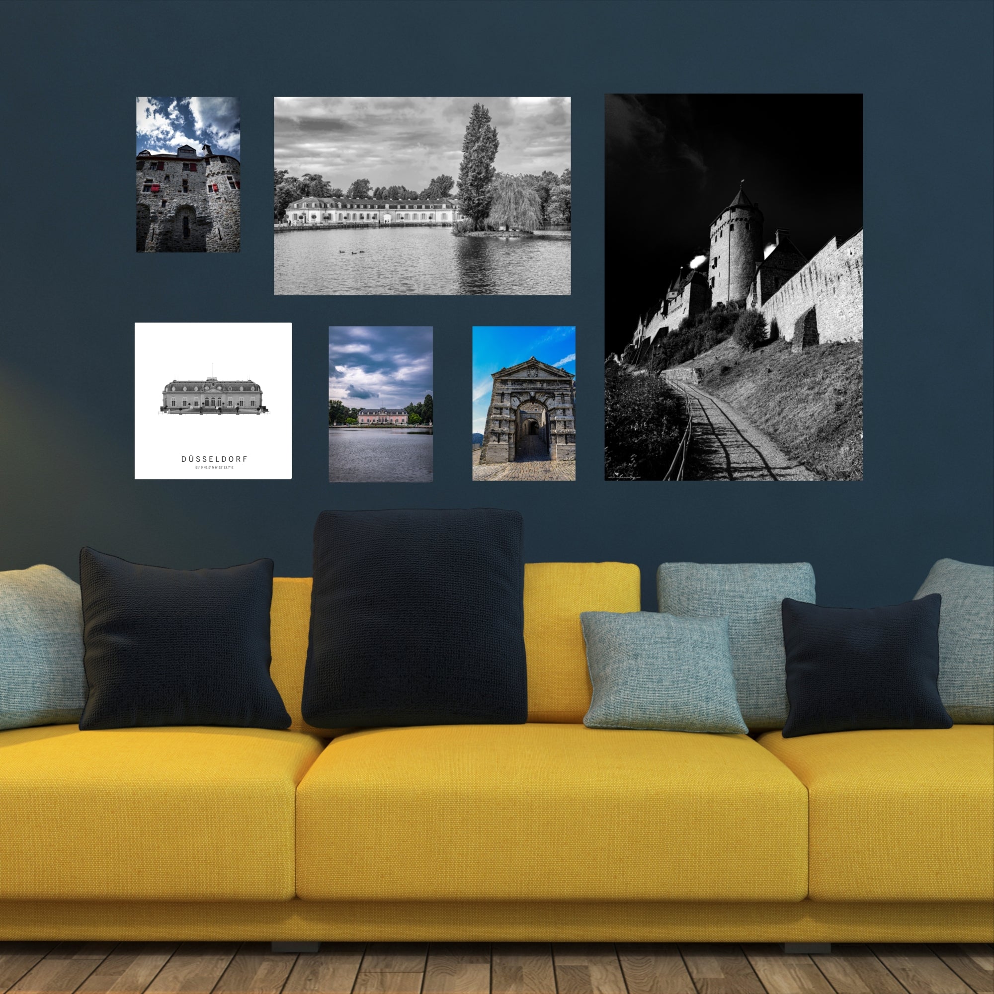 Aufhängart "Blockhängung" Musteransicht