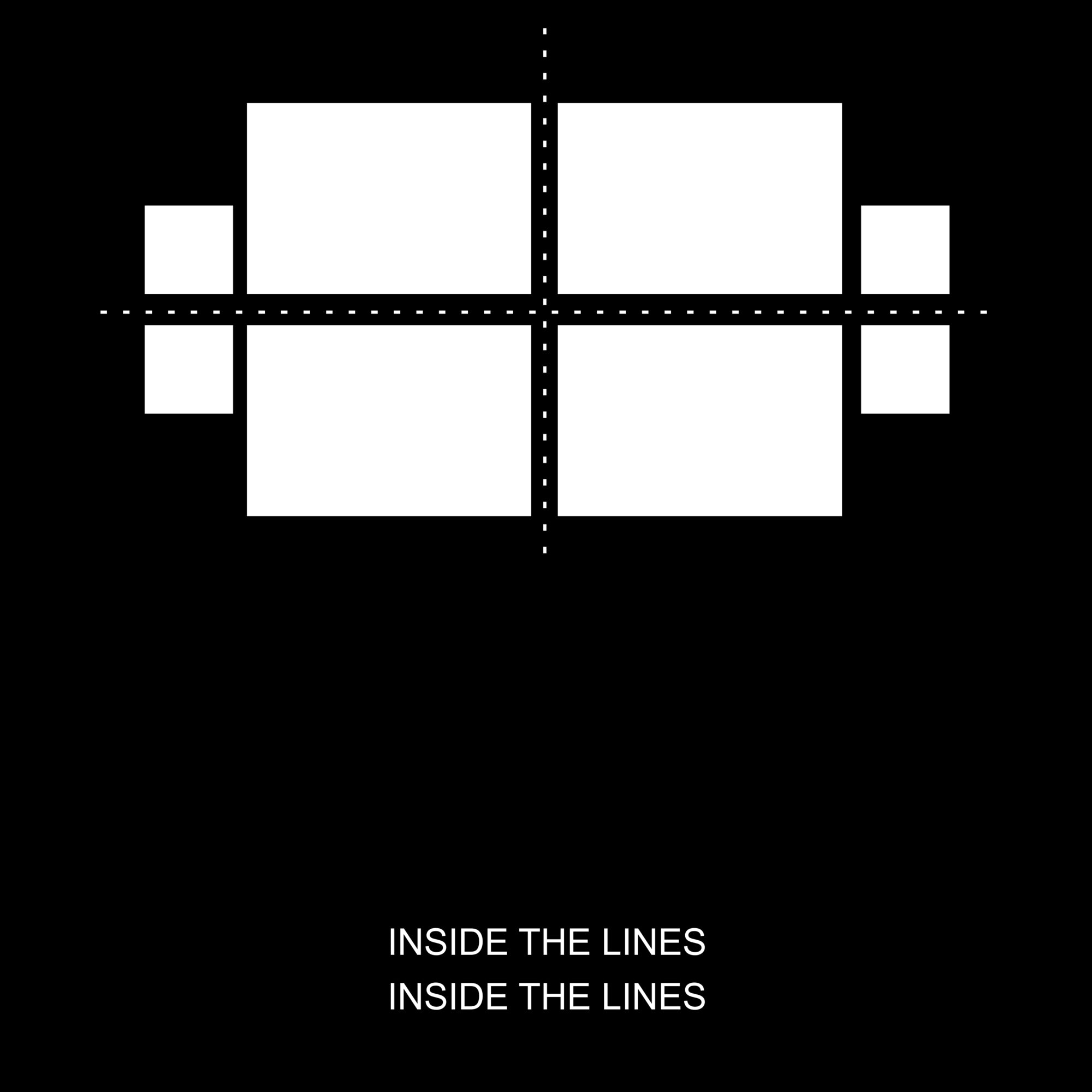 Aufhängart "Inside the lines" Skizze