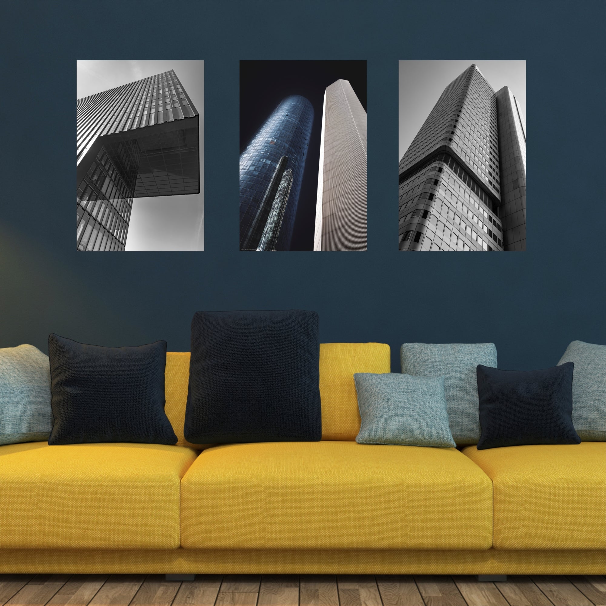 Aufhängart "Reihenhängung" Musteransicht